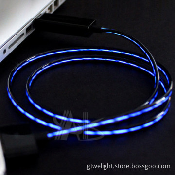 Visible Flash Lightning Cable USB